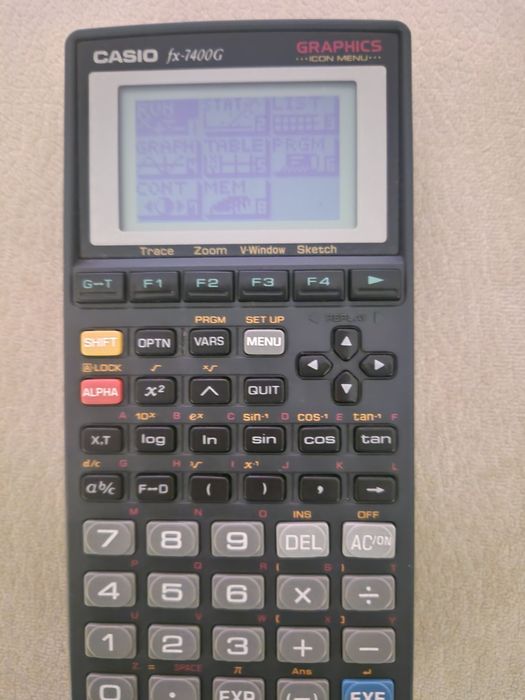 Calculadora grafica casio fx-7400g