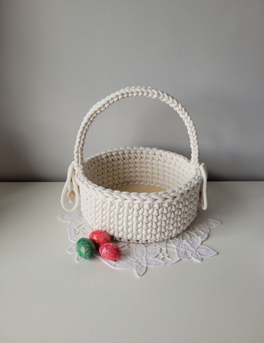 Koszyczek ecru 17cm