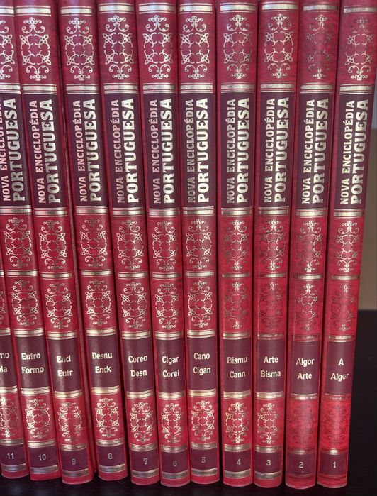 Coleção Completa Nova Enciclopédia Portuguesa (26 Volumes) – Ediclube 1991