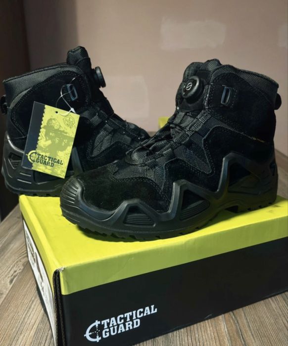 Buty taktyczne Tactical Guard czarne – NOWE – szybkie zapinanie 45