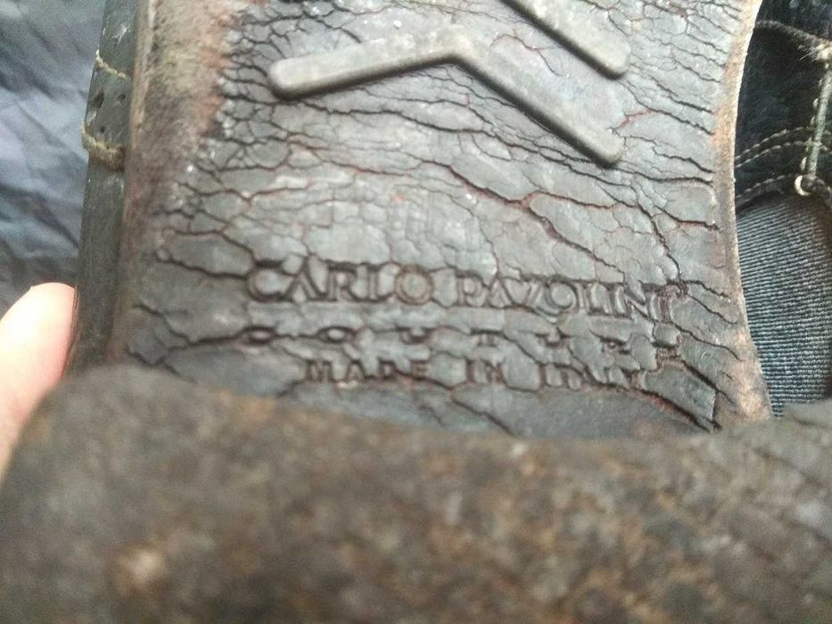 мотоботинки кожа