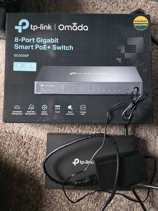 Tp-link Omada TL-SG2008P poe+