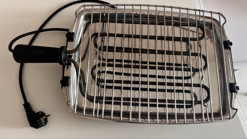 Grelhador elétrico FLAMA 2400W – Muito bom estado