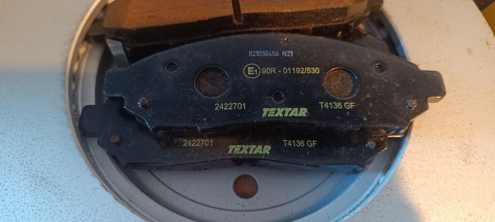 Tarcze klocki  Navara, pathfinder r51,  textar