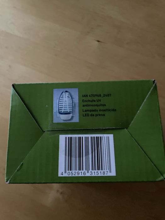 Lampada inseticida LED antimosquitos