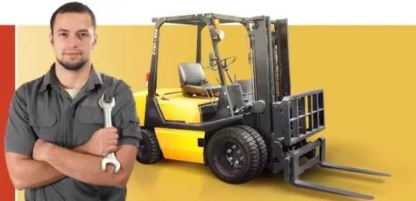 Ремонт, Сервіс, Обслуговування вилкових навантажувачів.