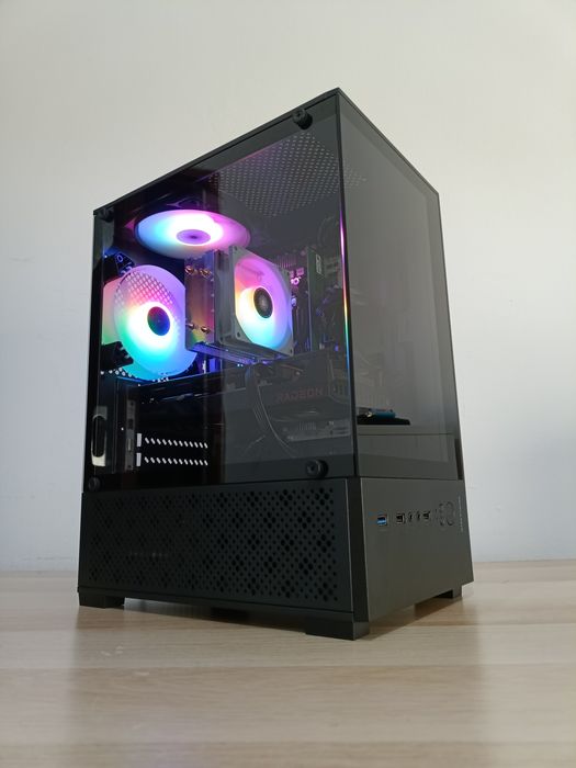 PC Gaming RX 6600 8GB | 16GB RAM | NVMe + SSD | Pronto a Jogar