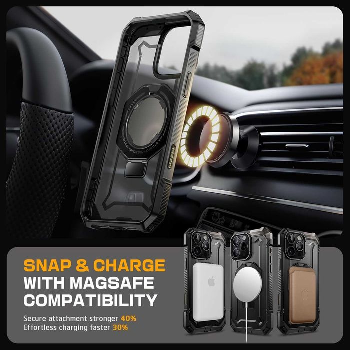 Противоударный чехол с MagSafe SUPCASE UB Grip для iPhone 16 Pro Max