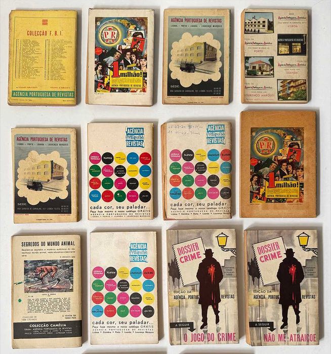Lote 12 POLICIAIS_Agência Portuguesa de Revistas. Anos 60.