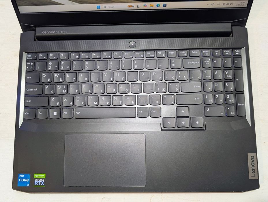 Lenovo IdeaPad Gaming i5_RTX3050_16/512ssd