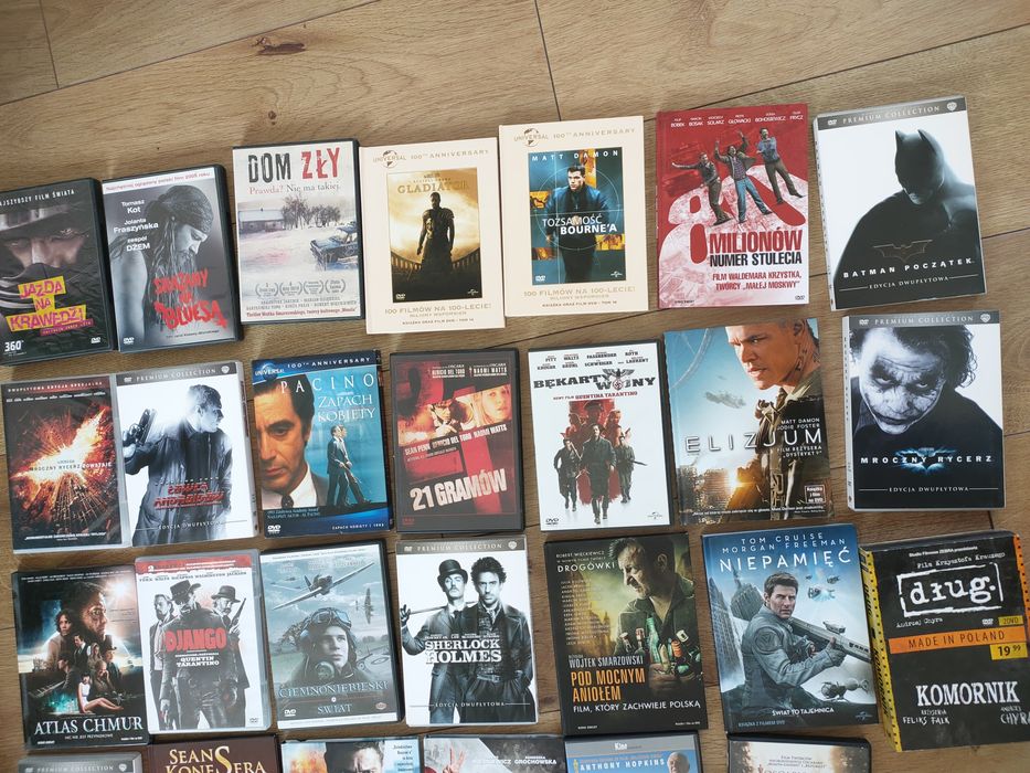 Filmy dvd 34 sztuki