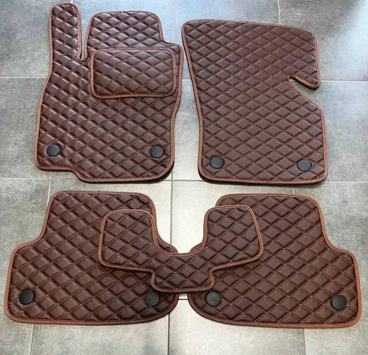 Коврики із екошкіри для Ауді\ Audi A3\ A4\ A6\ A5\ A8\ A7\ еко кожа