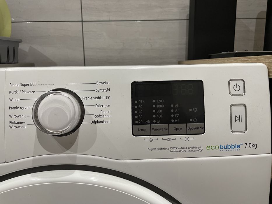 Pralka Samsung Ecobubble 7kg