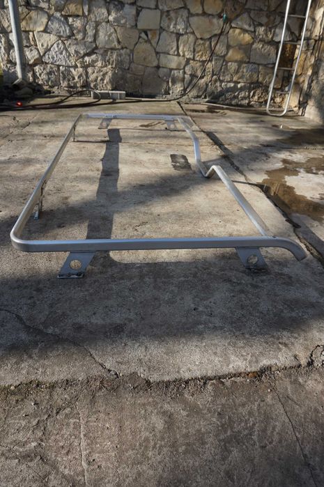 Kamper bagażnik dachowy drabinka aluminiowa do przyczepy kempingowej