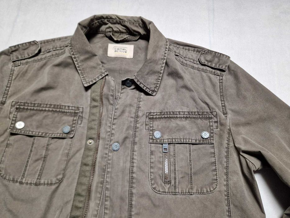 CAMEL ACTIVE - Męska Kurtka nie ocieplana roz. 52 (L) Ideał _