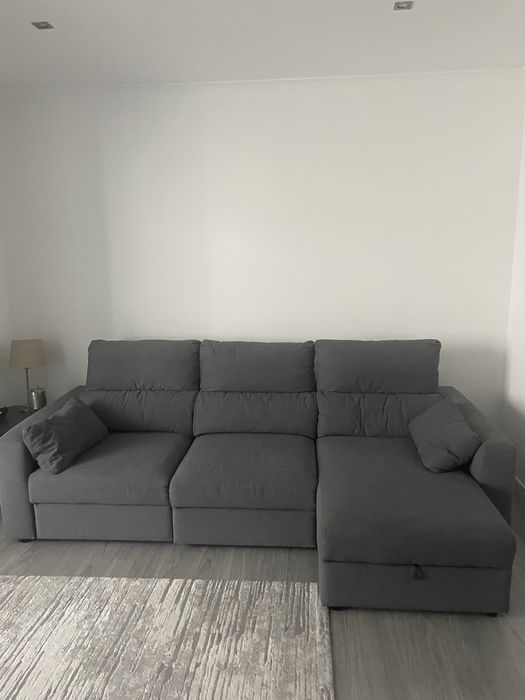 Sofá Cama IKEA Eskilstuna Cinza