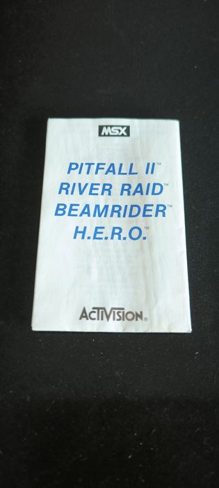 Jogo MSX - River Raid (Activision / Caixa Rígida Original)