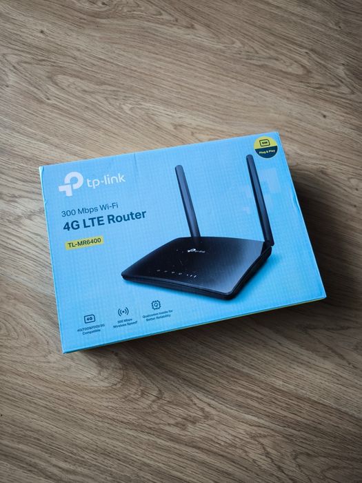 Router 4G LTE, TP-Link 
TL-MR6400