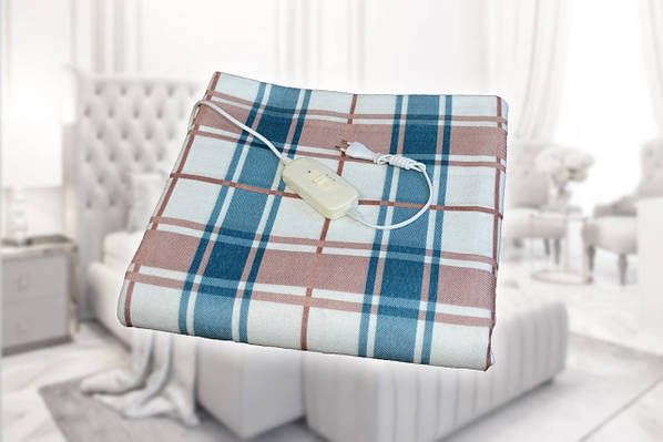 Електропростирадло із байки Lux 70×150(120×160) полуторка,есть опт,др