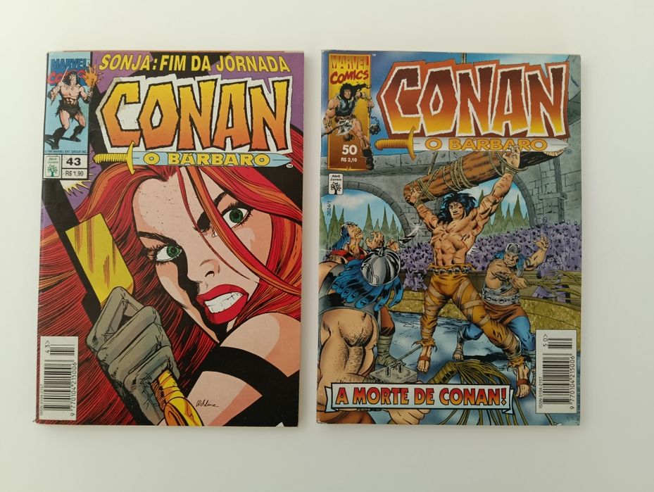 Revistas BD Conan o Bárbaro