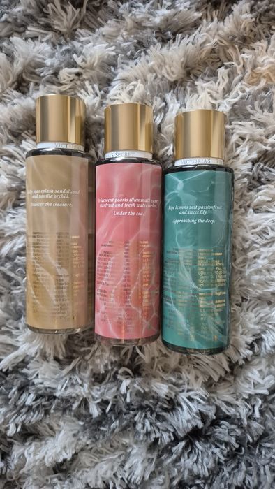 Zestaw Victoria's Secret 3 mgiełki