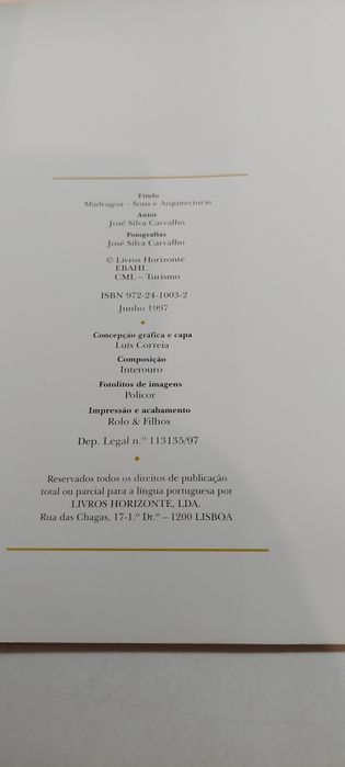 Madragoa, Sons e Arquitecturas - José Silva Carvalho