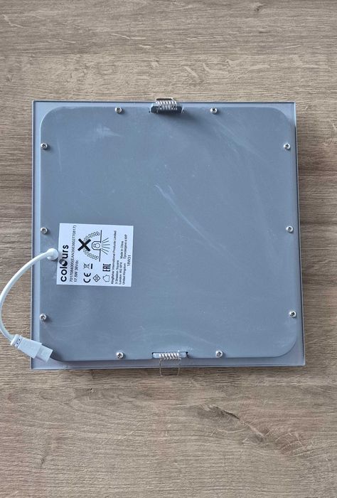 Plafon kinkiet panel sufitowy Led Kwadrat 22,5x22,5 cm