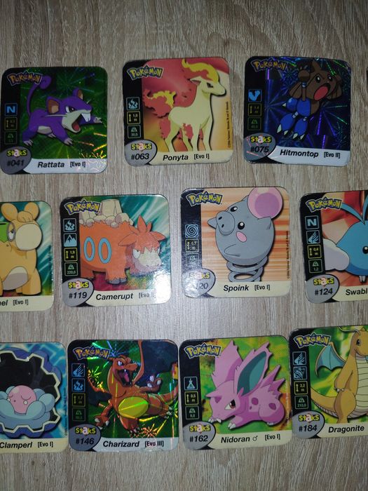 Lote de 19 stacks pokemon