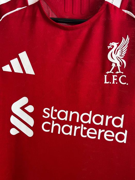 Ігрова футболка Ліверпуль (Liverpool) 2025/26 домашня