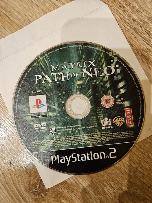Gra Matrix Path Of Neo PlayStation 2