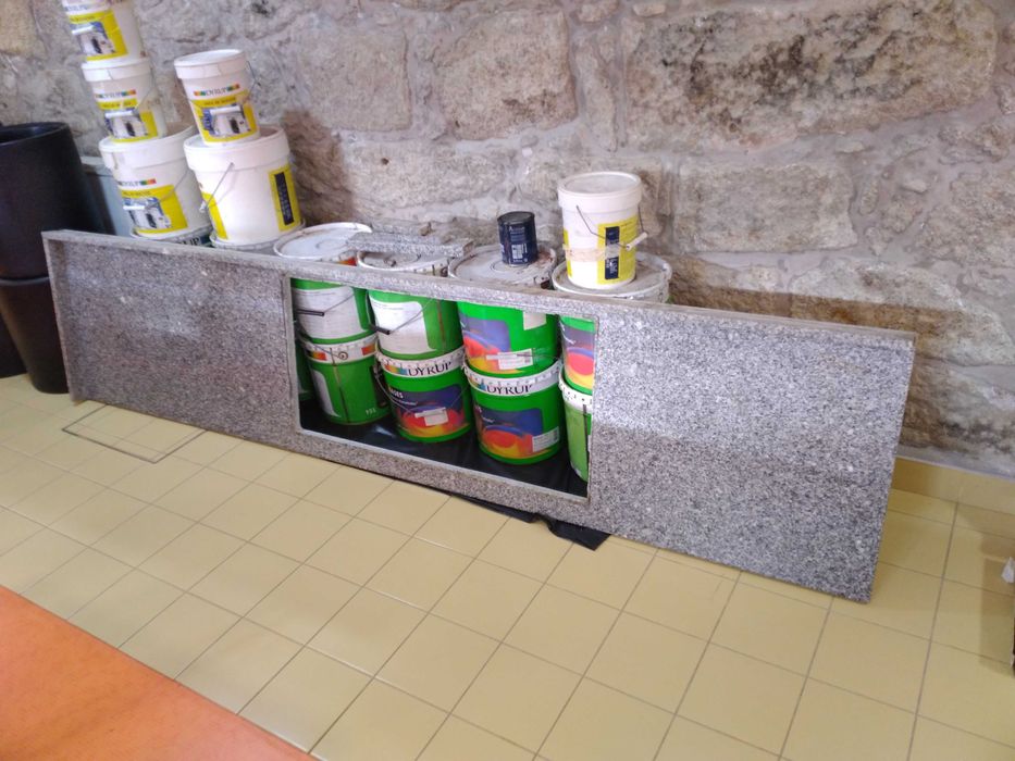 Tampo de cozinha _ Pedras Salgadas