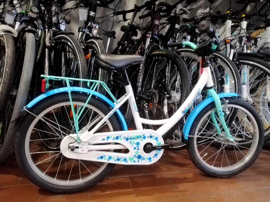 PIĘKNY VERMONT GIRLY SUMMER Blue Roz. 12,5" Dziecięcy *Koła 18 cali*