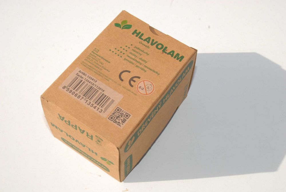 Stara zabawka drewniane puzzle Rappa ćwiczenie pamięci