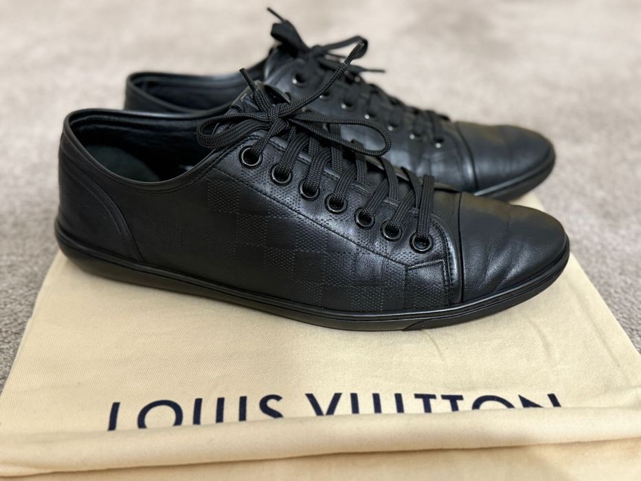 Buty męskie LV, tenisówki, skóra