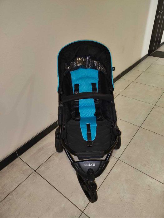 Універсальна коляска (2-в-1) ABC Design Cobra Turquoise-Black