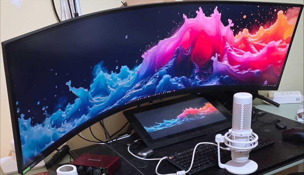 Monitor samsung Odyssey  G9 49" ultra widescreen