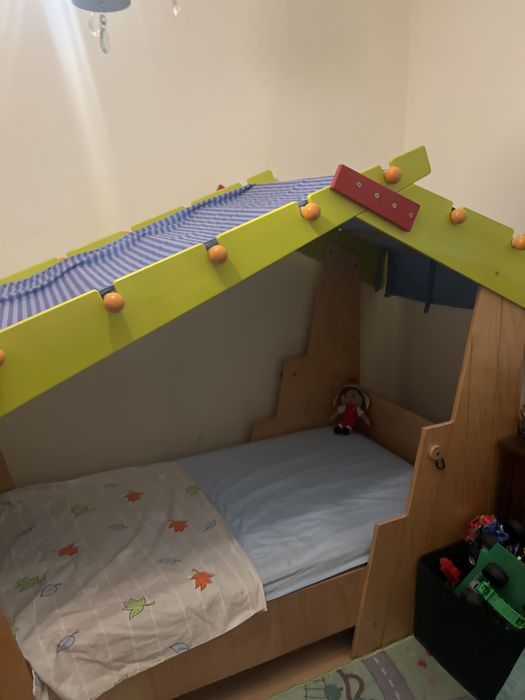 Cama de crianca comoleta com colchao