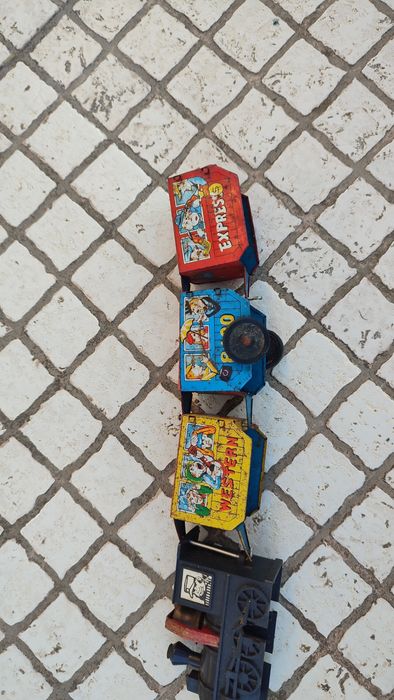 1970s Tin Train Set
