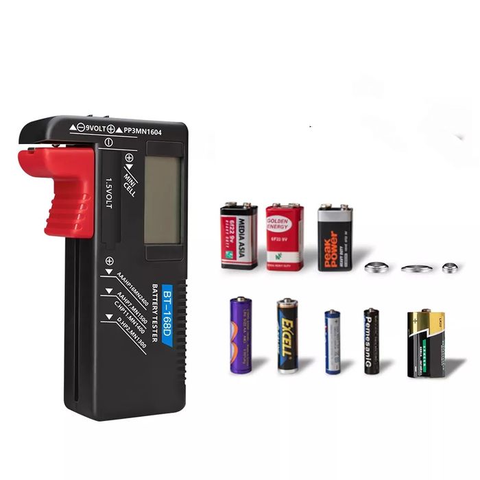 Тестер для проверки ёмкости батареек/аккумуляторов с LCD дисплеем