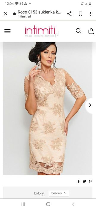 Elegancka sukienka
