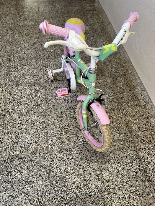 Bicicleta criança 14” com rodinhas