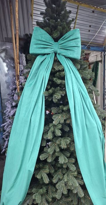 РОЗПРОДАЖ!!!Обємний  бант для декору ялинок. Розмір 45×2мет.Ціна600грн