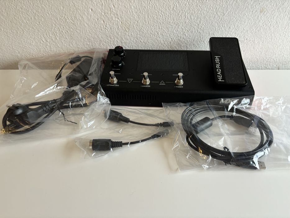 Pedaleira de Guitarra HeadRush MX5 Ecrãn Touch