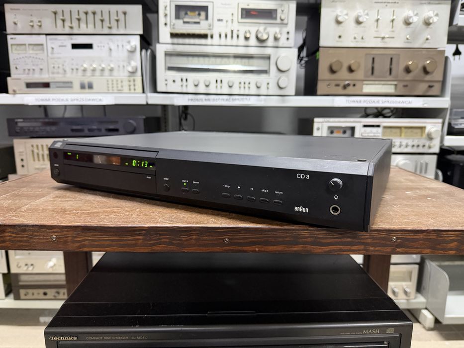 ‼️ Odtwarzacz płyt CD Braun Atelier CD3 Audio Room