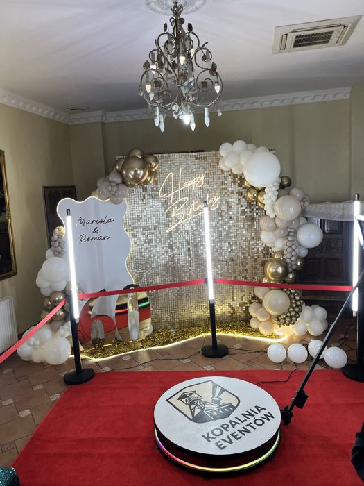 Fotobudka 360 obsługa wynajem