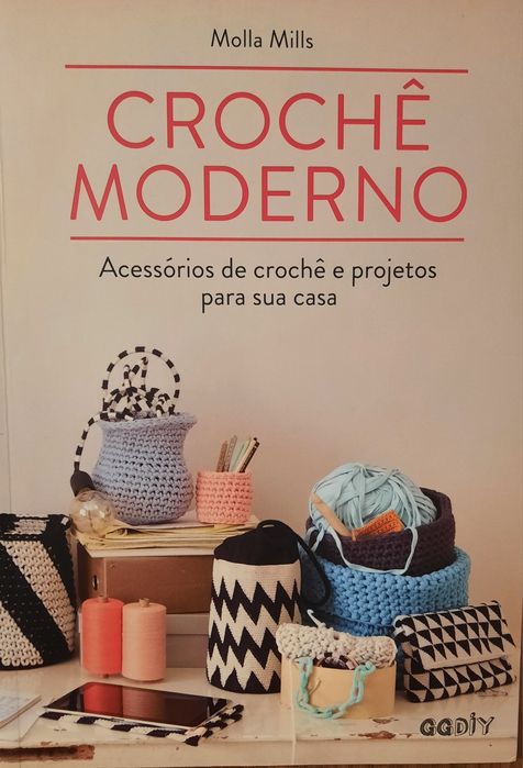 LIVRO Crochê Moderno de MOLLA MILLS