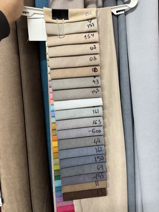 Штора мікровелюр петек в зал штори однотонні блекаут льон оксамит