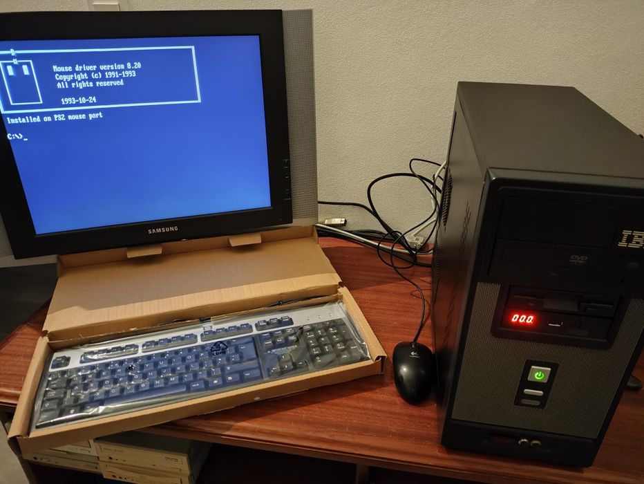 PC Pentium 90 Windows MS-Dos ( antigo vintage  retro)