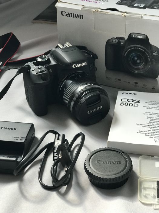 Фотоапарат Canon EOS 800D 18-55mm IS STM Black
