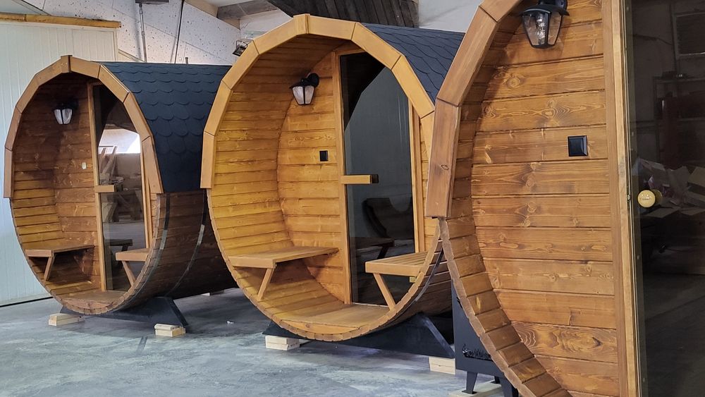 Sauna ogrodowa. Okazja.